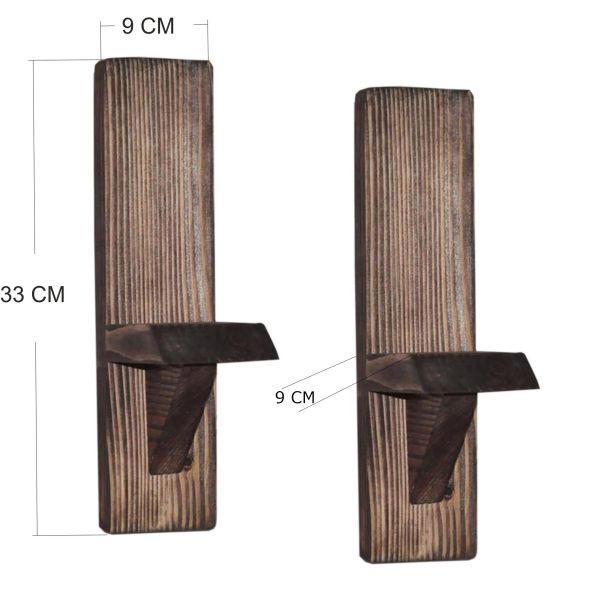 HANAH HOME Zidna polica Raf248, braon - 792EVL1889