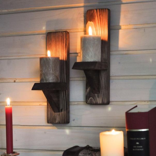 HANAH HOME Zidna polica Raf248, braon - 792EVL1889