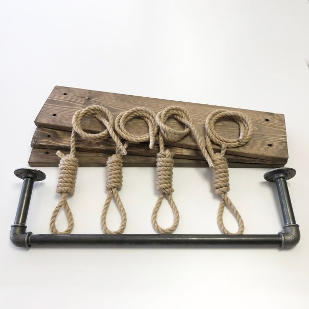 HANAH HOME Zidna polica Gar005, braon - 792EVL2667