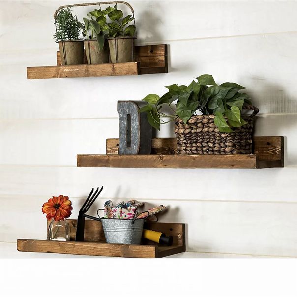 HANAH HOME Zidna polica Raf118, braon - 792EVL2891