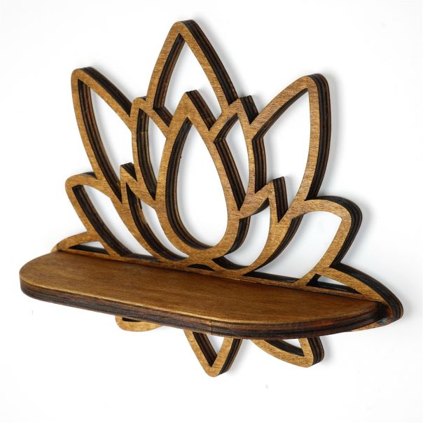 HANAH HOME Zidna polica Raf264, braon - 792EVL9065