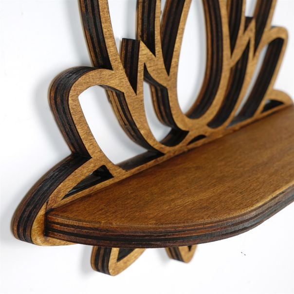 HANAH HOME Zidna polica Raf264, braon - 792EVL9065