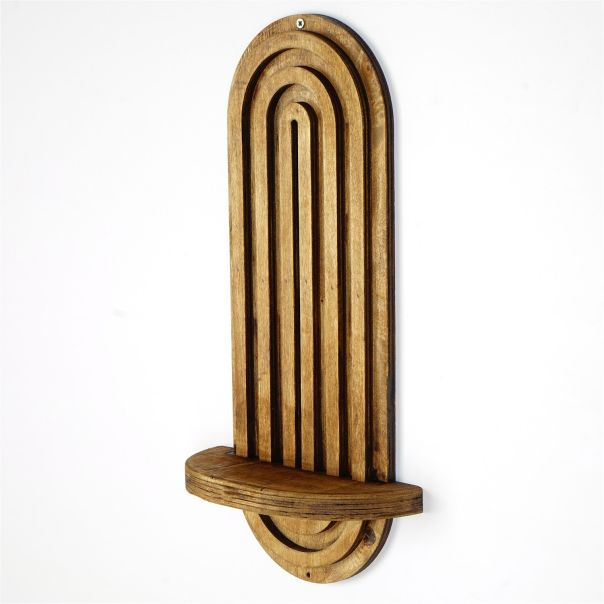 HANAH HOME Zidna polica Raf269, braon - 792EVL9070