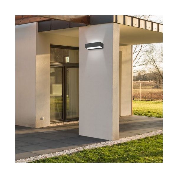 Rabalux Spoljna zidna rasveta Halden LED 9W crna (7935) - 7935