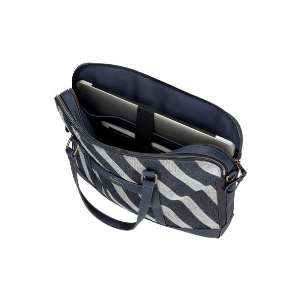 PEPE JEANS Ženska torba za laptop Celine teget - 8435692749425