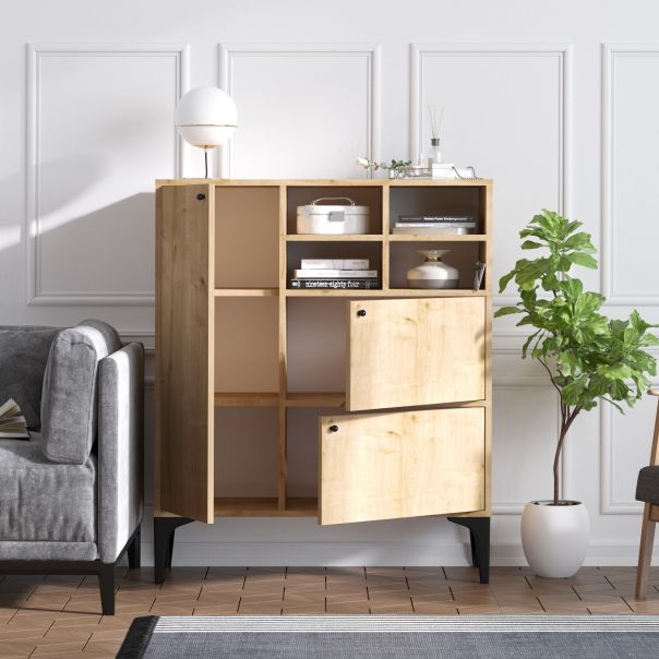 HANAH HOME Komoda Eva, svetlobraon - 793ELG1805