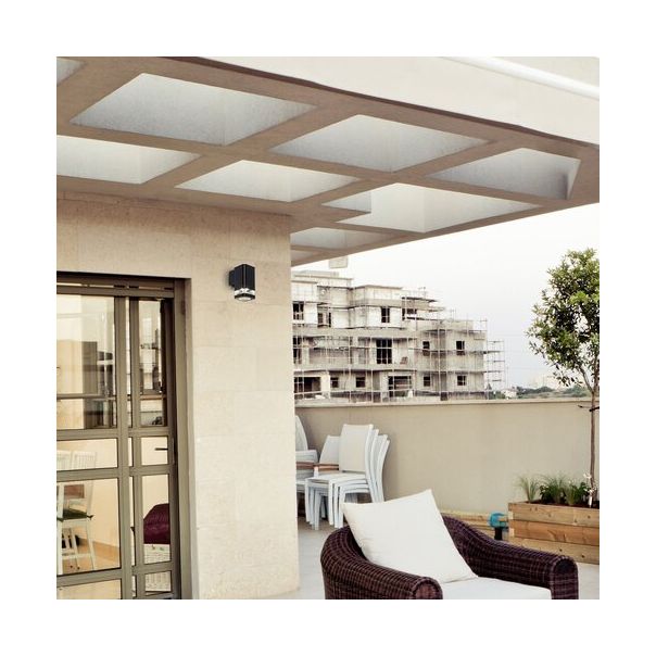 Rabalux Spoljna zidna rasveta Sintra GU10 1X MAX 25W mat crno (7955) - 7955