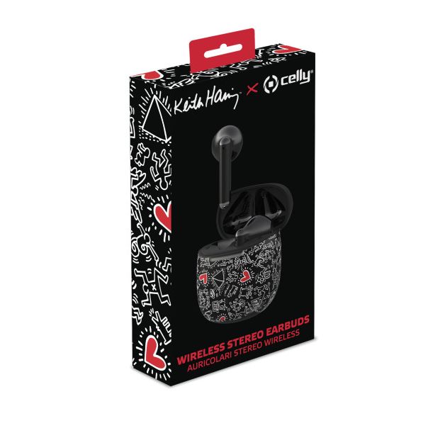 CELLY Bluetooth slušalice KEITH HARING - KHWEARPHONE