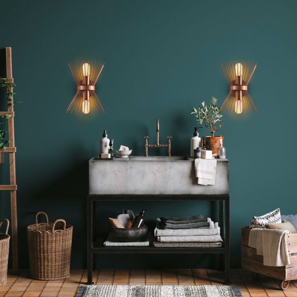 OPVIQ Zidna lampa GMN-000010, bronzana - EP3008876