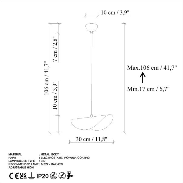 OPVIQ Luster Eger-MR-830 Retro - EP3008891