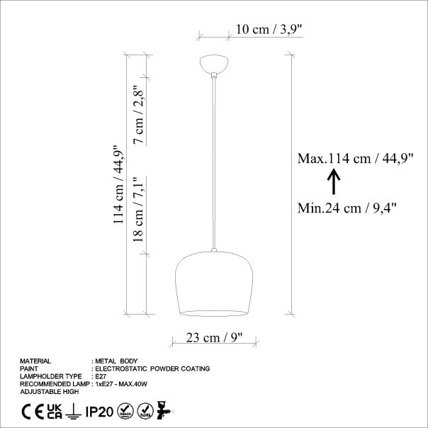 OPVIQ Luster Yozgat N 1409 Retro - EP3005248