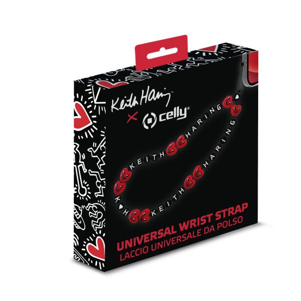 CELLY Privezak za telefon KEITH HARING - KHWRISTCHAIN