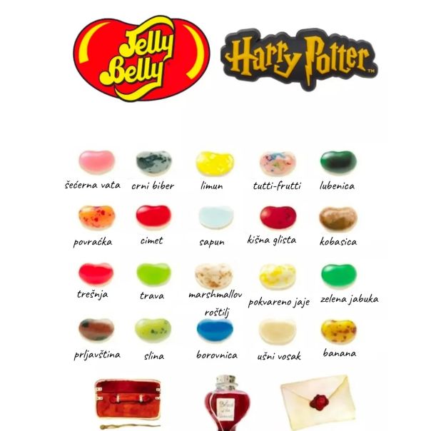 JELLY BELLY CANDY Draže bombone