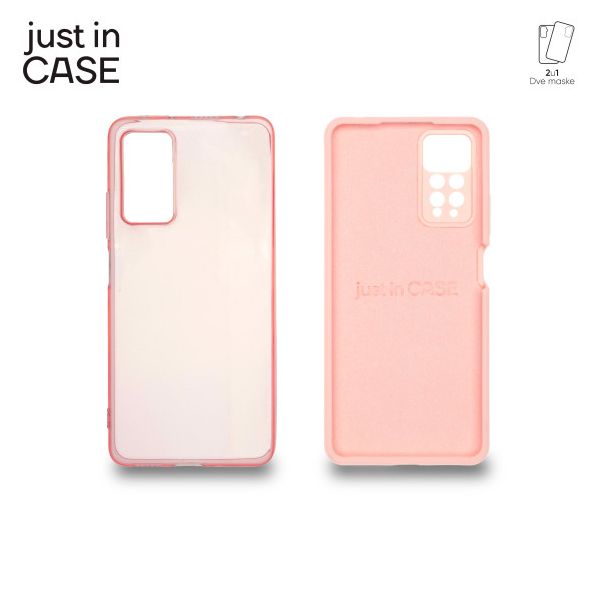 JUST IN CASE 2u1 Extra case MIX za Redmi Note 12 Pro, roza - MIX322PK