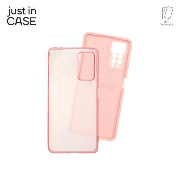 JUST IN CASE 2u1 Extra case MIX za Redmi Note 12 Pro, roza - MIX322PK