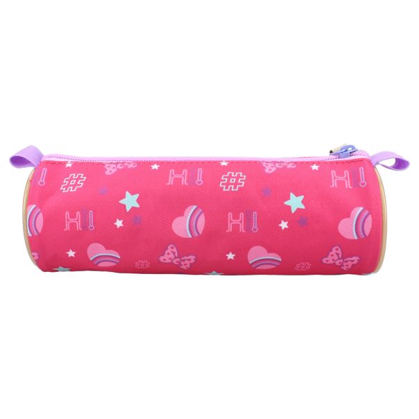 VADOBAG Okrugla prazna pernica Minnie Mouse I like smiles, roze - 76089