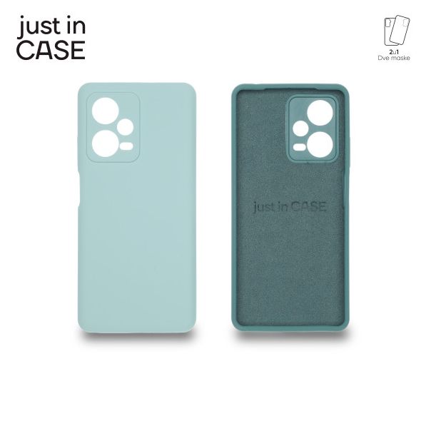 JUST IN CASE 2u1 Extra case MIX za Redmi Note 12 Pro Plus, zelena - MIXPL323GN