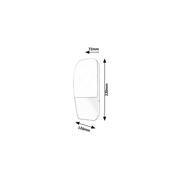 RABALUX Spoljna zidna rasveta Ecuador LED 9W - 7996-1