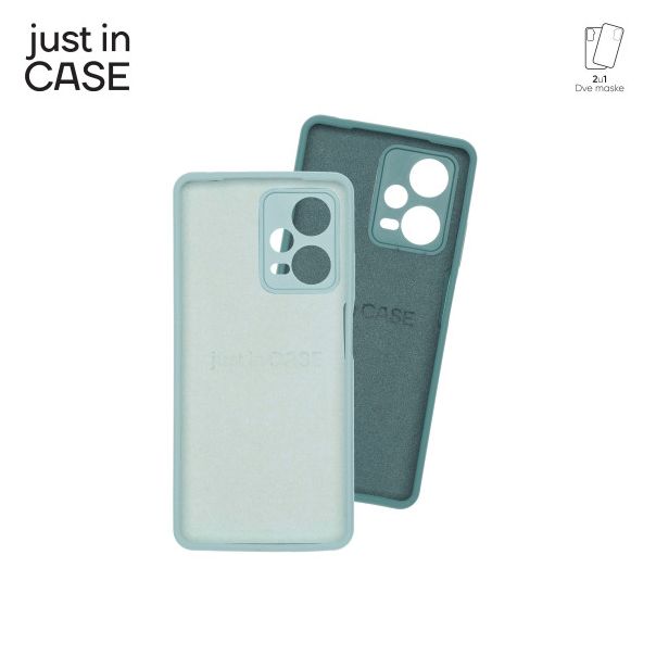JUST IN CASE 2u1 Extra case MIX za Redmi Note 12 Pro Plus, zelena - MIXPL323GN