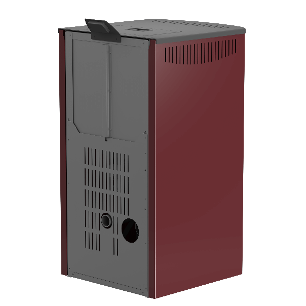 MARELI Kamin na pelet ONYX 10 air (10kW) bordo - EP3020636