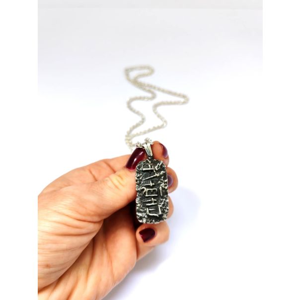 ROD - Ogrlica od sterling srebra ŽIVOT JE LJUBAV - ROD000058