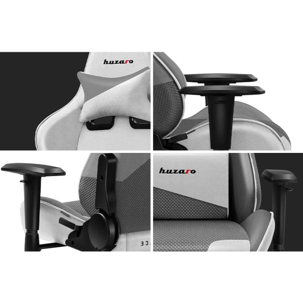 Huzaro Force 6.2 Bela Mesh Gaming stolica - 1249-1-1