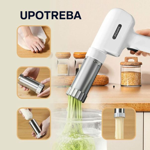 Aparat za pravljenje rezanaca i paste sa 5 nastavaka - 1199