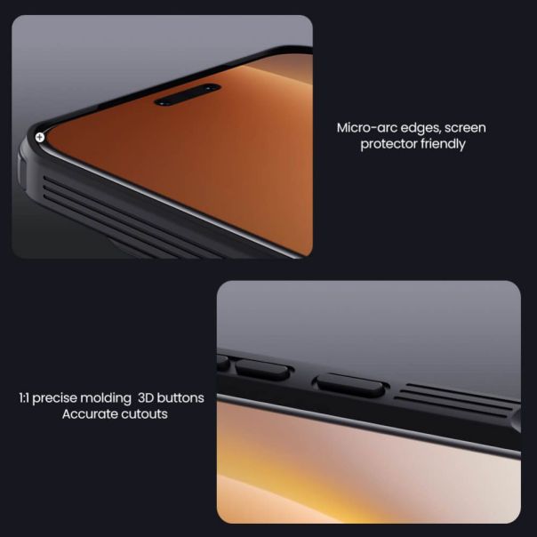 Maska za Honor Magic 8 Pro crna Nillkin CamShield Pro - 225298