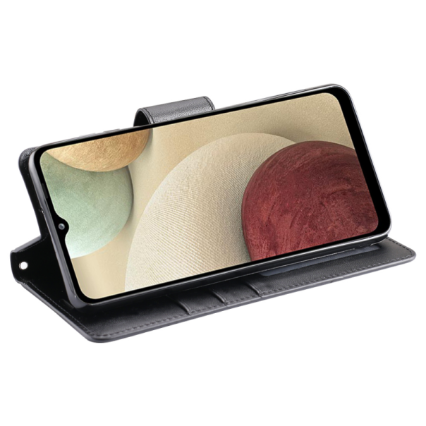 SAMSUNG Zastitna futrola Hanman Canvas za A125F Galaxy A12, crna - 108316