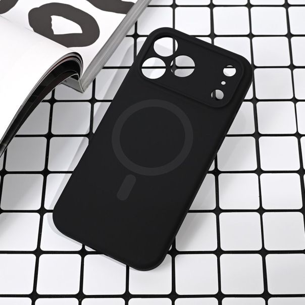 Maska za iPhone 17 Pro Max 6.9 crna Magsafe Pure color - 223376