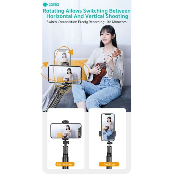 Selfie stick + tripod Coteci BS-032 crni - EP3232567