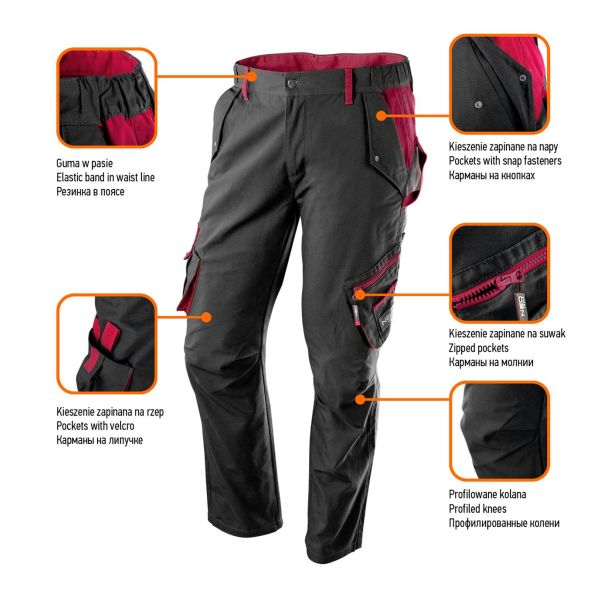 NEO TOOLS Pantalone ženske - 80-220