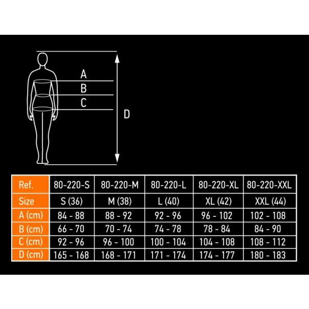 NEO TOOLS Polukombinezon ženski - 80-240