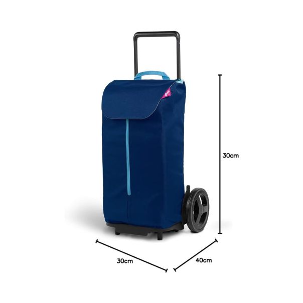 GIMI Kolica za kupovinu Komodo, 50l plava - 06130