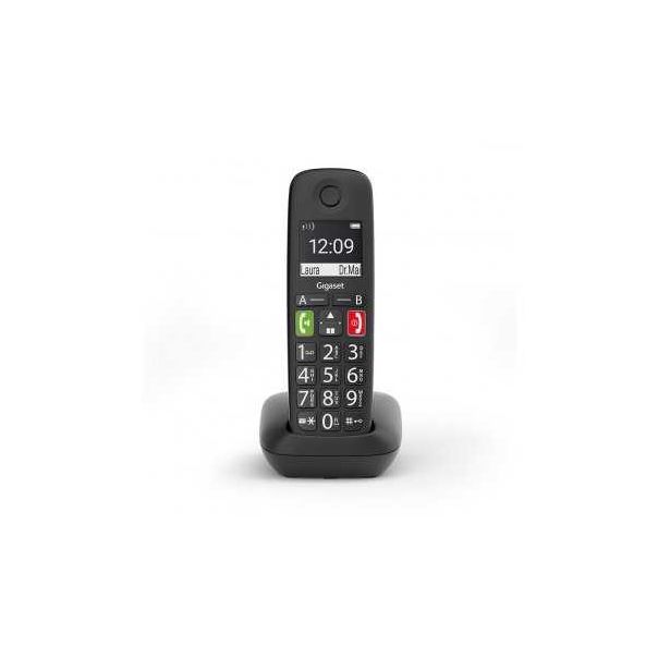 GIGASET Bežični telefon E290, crna - 80085