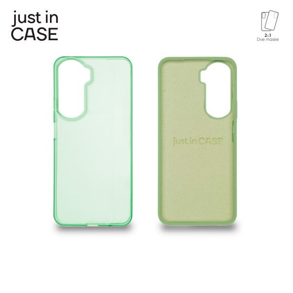 JUST IN CASE Futrola 2u1 Extra case MIX za Honor 90 Lite, zelena - MIX430GN