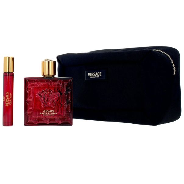 Versace Eros Flame Set (EDP 100ml + EDP 10ml + Neseser ) - QKPGB0034