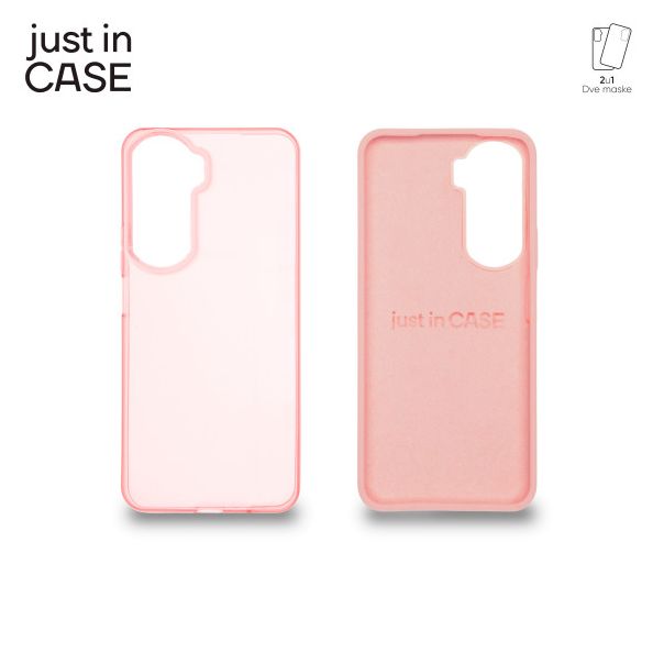 JUST IN CASE Futrola 2u1 Extra case MIX paket za Honor 90 Lite, roze - MIX430PK