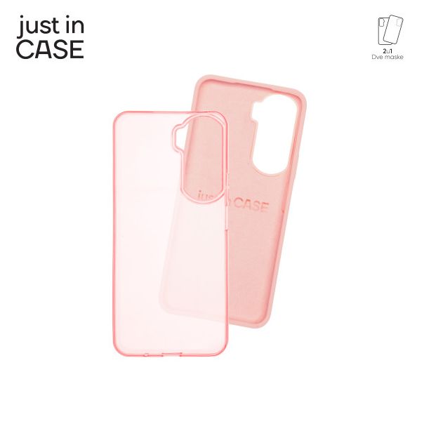 JUST IN CASE Futrola 2u1 Extra case MIX paket za Honor 90 Lite, roze - MIX430PK