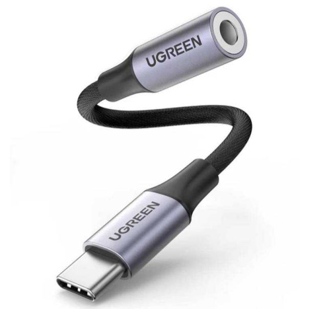 UGREEN Kabl AV161 USB-C na 3.5mm M/F 10cm - 80154