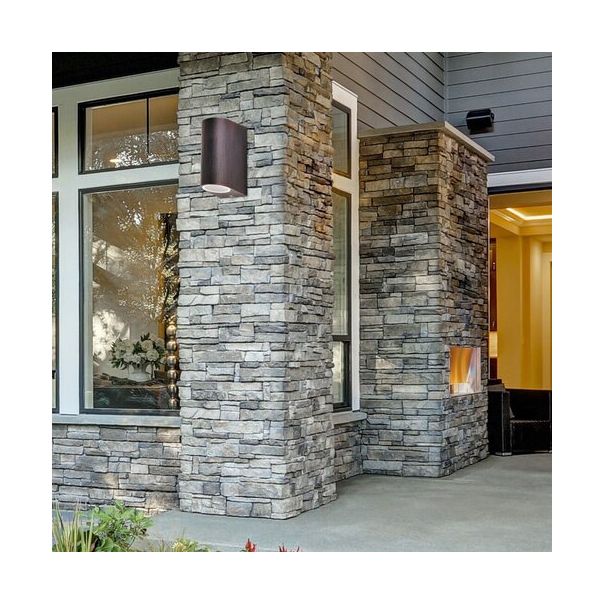 Rabalux Spoljna zidna rasveta Chile GU10 2x MAX 35W antično smeđe (8019) - 8019