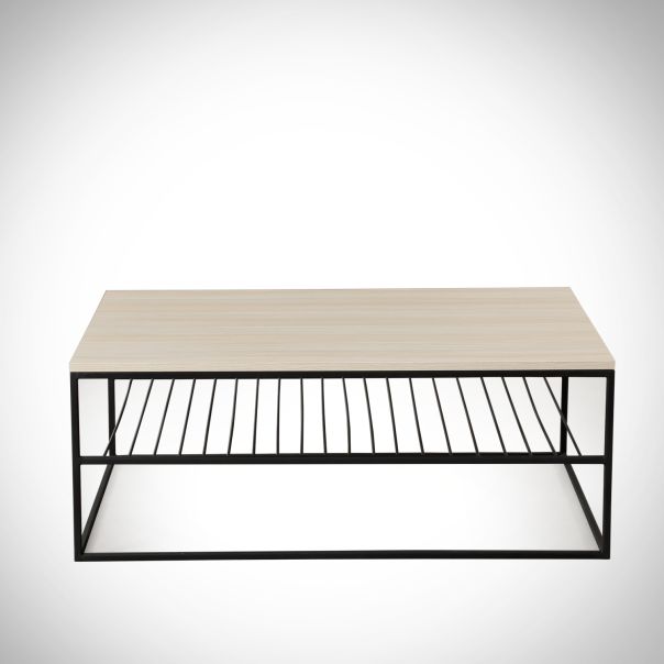 HANAH HOME Klub sto Etna, svetlobraon - 801CMY2833