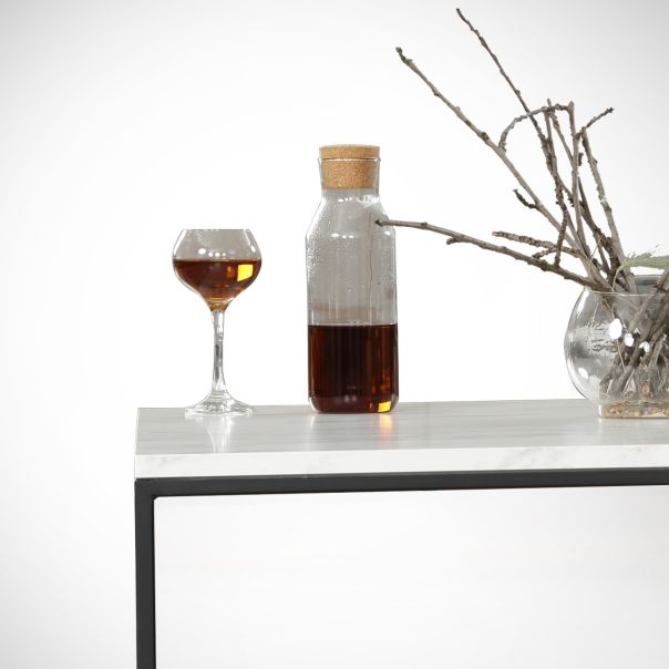 HANAH HOME Sto za dnevnu sobu Poly Marmo - 173397