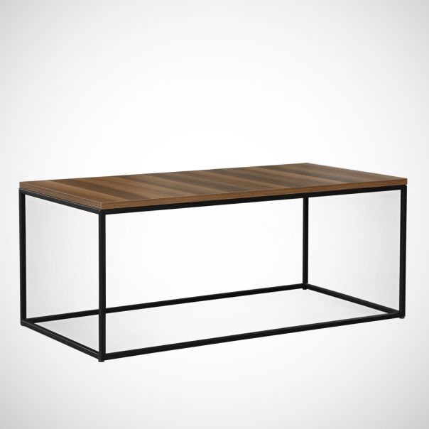 HANAH HOME Klub sto Cosco, crna/braon - 801CMY2858