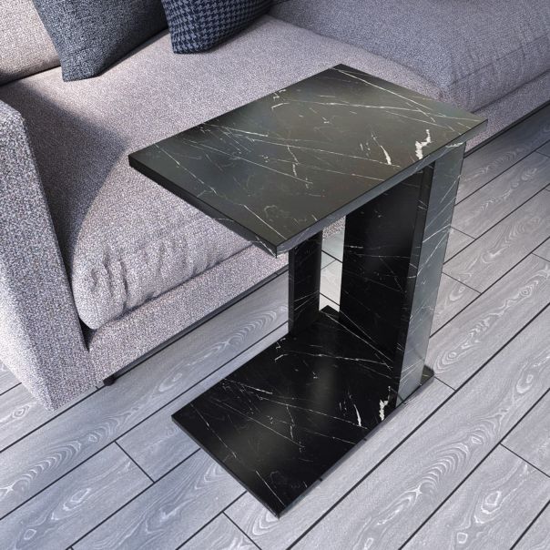 HANAH HOME Konzolni sto Pasific C, crna - 801CMY2876