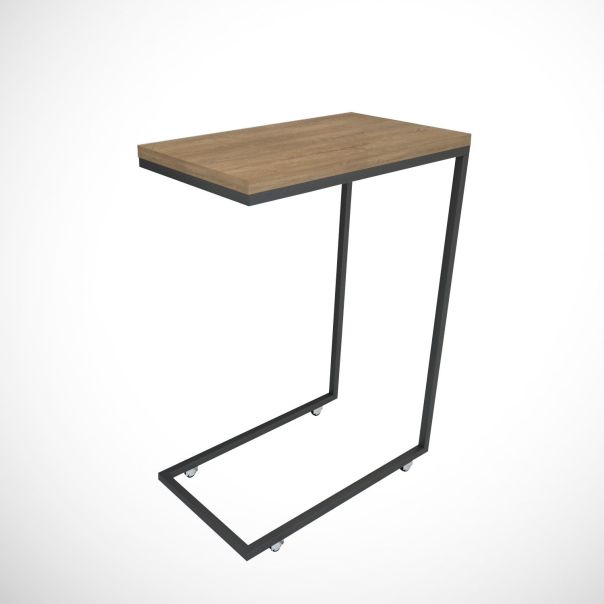 HANAH HOME Konzolni sto Callen, crna/braon - 801CMY2881