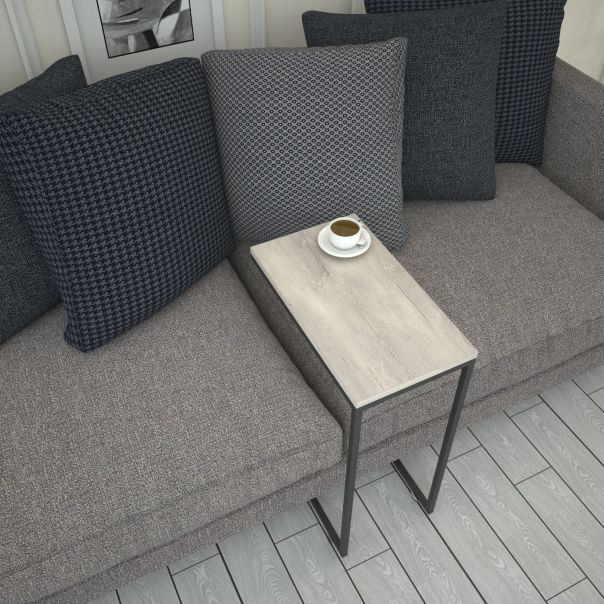 HANAH HOME Konzolni sto Callen, crna/krem - 801CMY2882