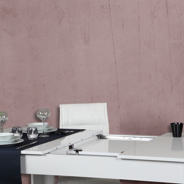 HANAH HOME Proširivi trpezarijski sto Oblo, bela - 801CMY2908