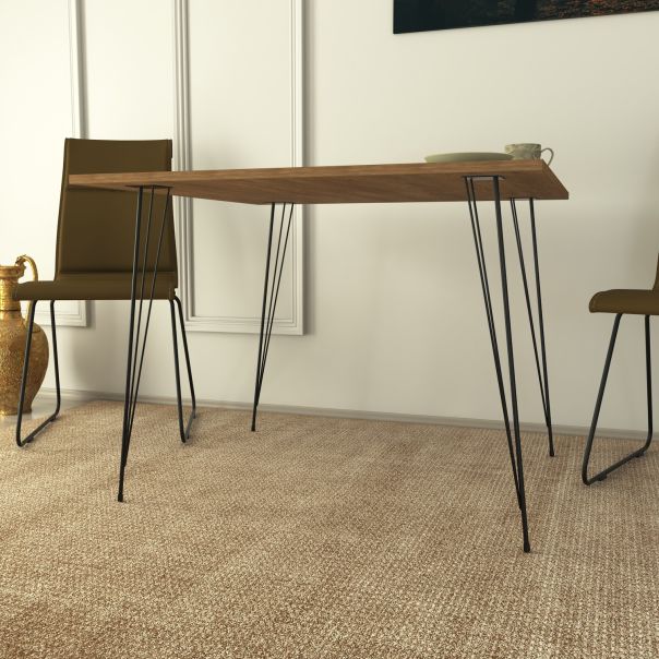 HANAH HOME Trpezarijski sto Sandalf, braon - 801CMY2935