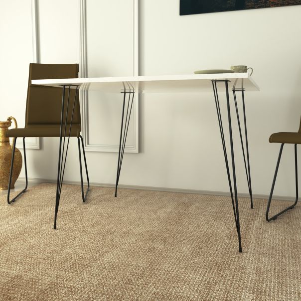 HANAH HOME Trpezarijski sto Sandalf, bela - 801CMY2936